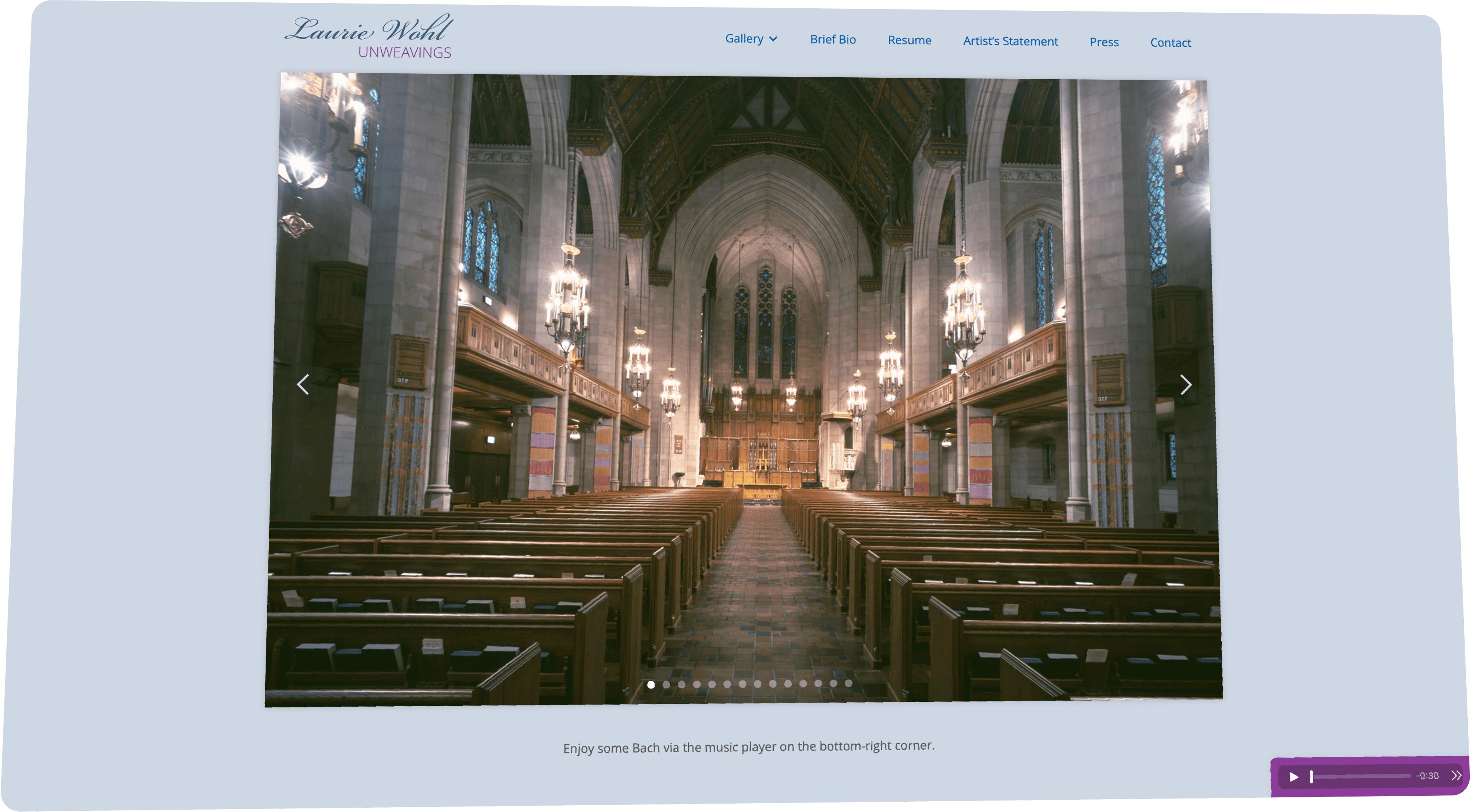 Laurie Wohl Responsive Website Design